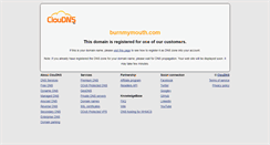 Desktop Screenshot of burnmymouth.com
